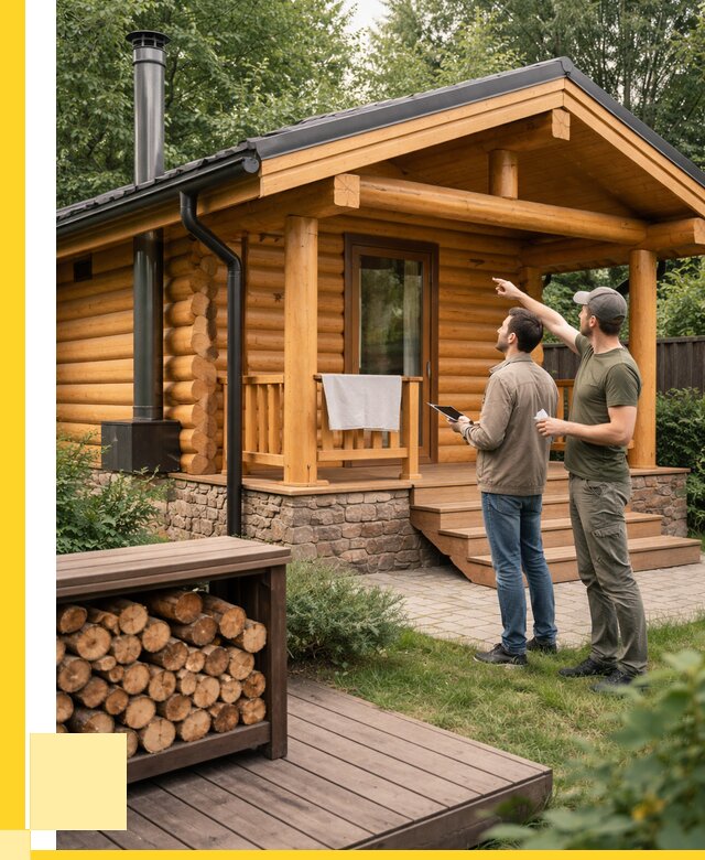 Бани для дачи под ключ в Ессентуках от 254925 р. | ЭриданСсн