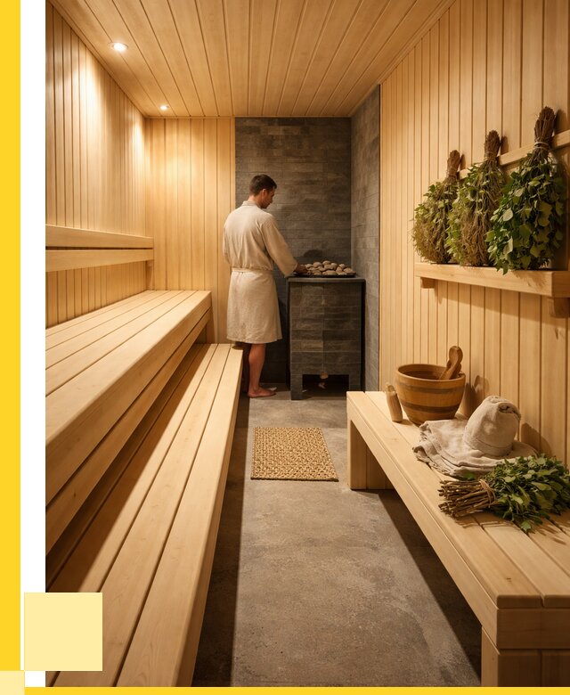 Отделка парной под ключ в Ессентуках от 356895 р. | ЭриданСсн