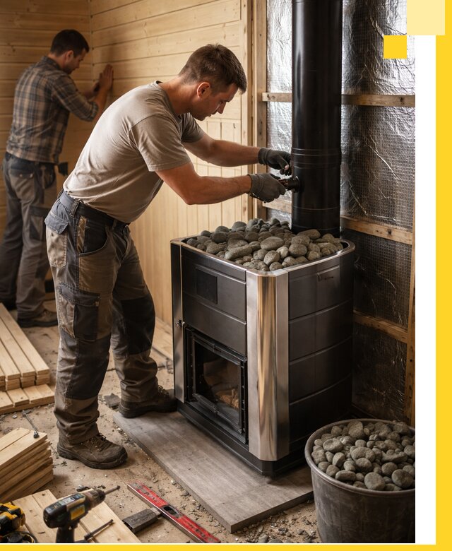 Проектирование и строительство парилок для бани в Ессентуках под ключ