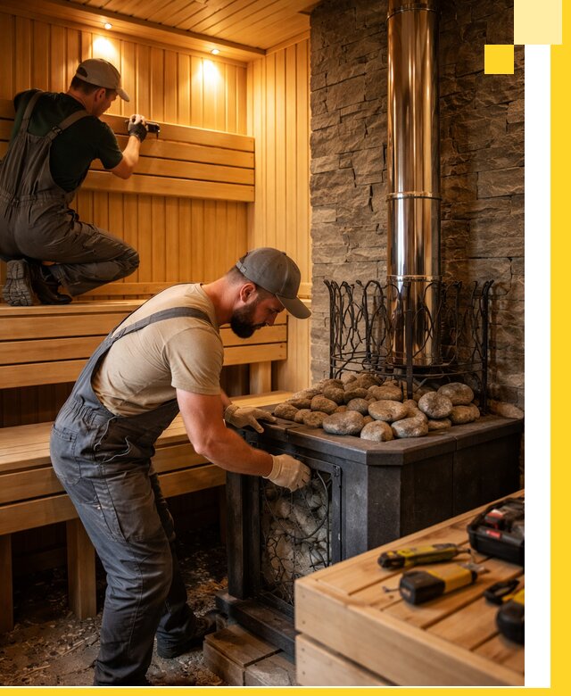 Комплексный дизайн бань, саун и зон отдыха в Ессентуках