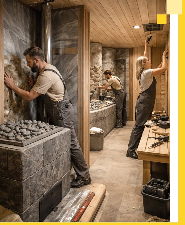 Строительство бань и SPA процедур в Ессентуках под ключ и отделкой