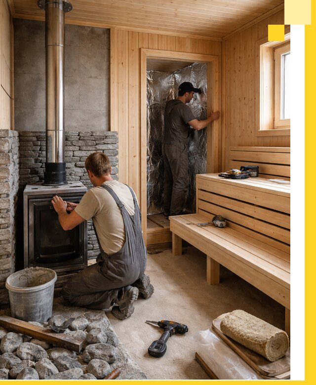 Строительство и изготовление бань под ключ в Ессентуках