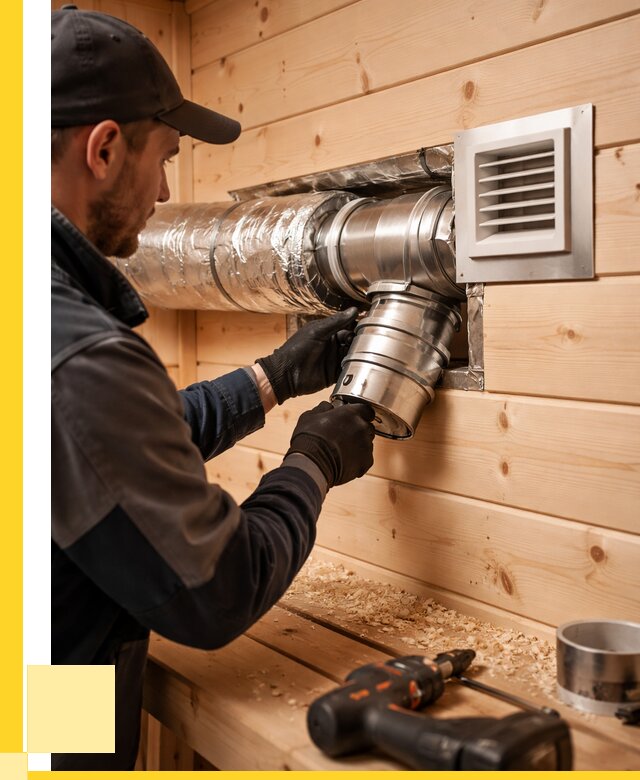 Монтаж вентиляции бани в Ессентуках от 12236 р. | ЭриданСсн