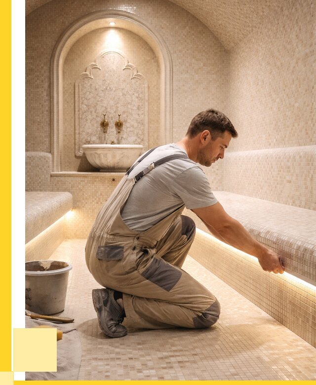 Отделка хамамов под ключ в Ессентуках от 5608 р. | ЭриданСсн