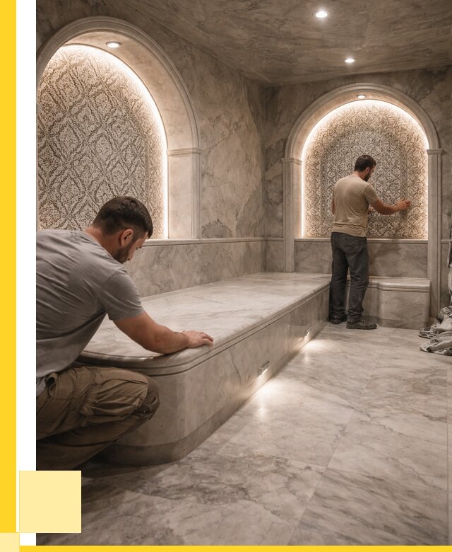 Турецкие бани под ключ в Ессентуках от 254925 р. | ЭриданСсн