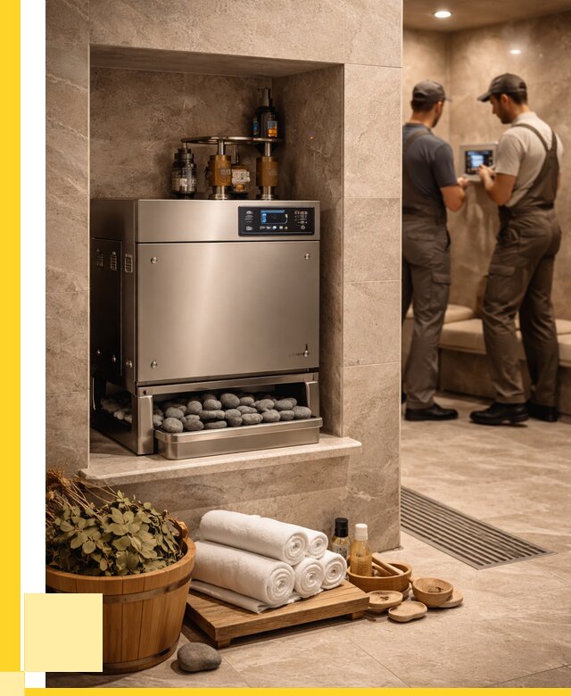 Парогенераторы для хамама в Ессентуках от 76478 р. | ЭриданСсн