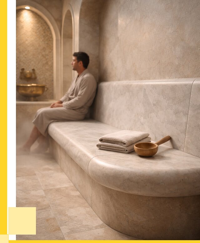 Сиденья для хамама в Ессентуках под ключ от 12236 р. | ЭриданСсн