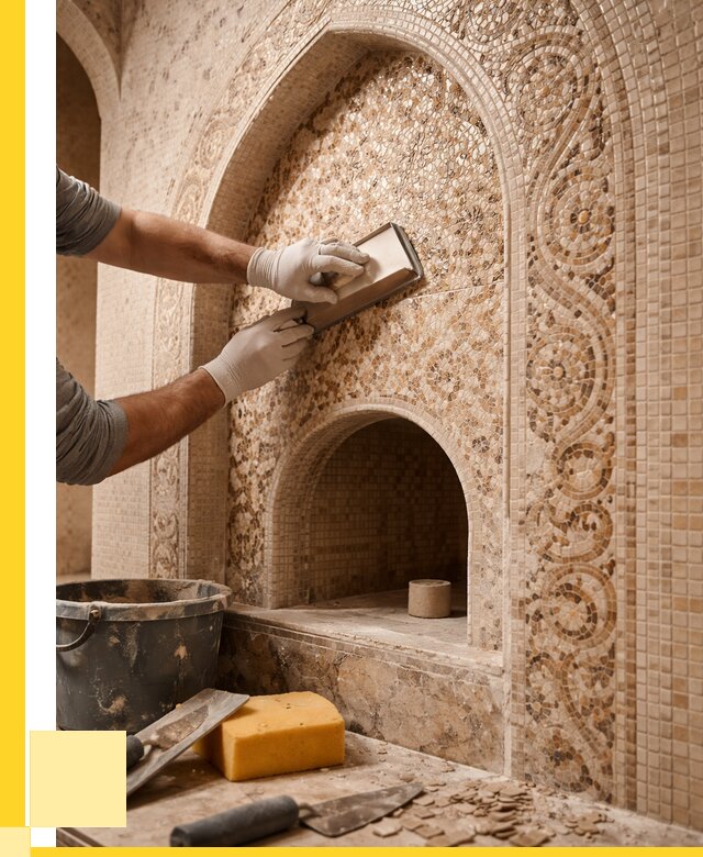 Мозаика для хамама в Ессентуках под ключ от 5099 р. | ЭриданСсн