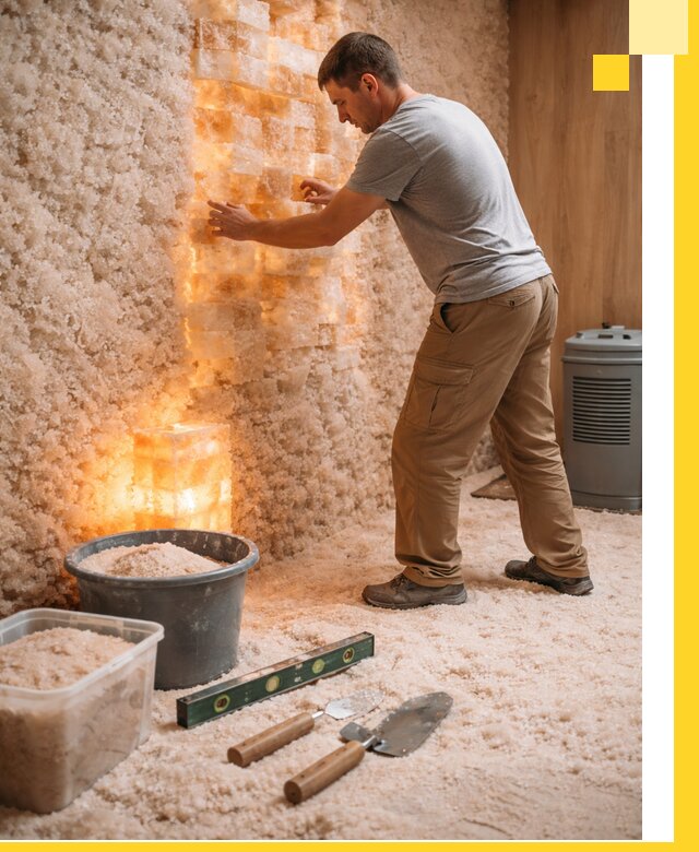 Проектирование и монтаж соляных комнат в Ессентуках под ключ